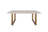 Felicity 6 Seater Dining Table - Grey White